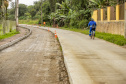 Obras de pavimentação em concreto em Antonina ultrapassam 90% de execução