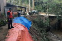 DEFESA CIVIL - Estado, União e municípios iniciam força-tarefa no levantamento de danos em Cerro Azul e Adrianópolis