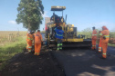 Conservação da PR-436 entre Bandeirantes e Abatiá.