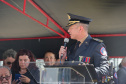 O governador Darci Piana participou nesta quinta-feira (8) do Aniversario bombeiros no Guatupê