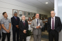Transmissão de cargo na Secretaria da Administração e Previdência. Sai Fernando Ghignone e entre Reinhold Stephanes. - Curitiba, 02/01/2019 - Foto: Jaelson Lucas/ANPr