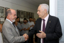 Transmissão de cargo na Secretaria da Administração e Previdência. Sai Fernando Ghignone e entre Reinhold Stephanes. - Curitiba, 02/01/2019 - Foto: Jaelson Lucas/ANPr