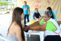 A população que aproveita a temporada no litoral paranaense pode ter acesso a serviços de saúde na areia da praia. Uma das ações da Operação Verão, do Governo do Estado, é a instalação de tendas na orla para oferecer testes rápidos de HIV, Sífilis e Hepatites B e C e aferição de pressão arterial e glicemia. - Litoral do Paraná, 02/01/2019 - Foto: Jaelson Lucas/ANPr