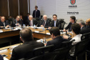Governador Carlos Massa Ratinho Junior durante a primeira reunião de trabalho com a equipe de secretários de Estado. - Curitiba, 02/01/2019 - Foto: José Fernando Ogura/ANPr