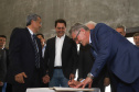 Governador Carlos Massa Ratinho Junior participa da posse do secretário da Agricultura e Abastecimento, Norberto Ortigara. - Curitiba, 03/01/2018 - Foto: Rodrigo Félix Leal