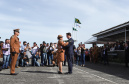 Governador Carlos Massa Ratinho Júnior participa da cerimônia de troca de comando da Polícia Militar do Paraná. O novo camandante-geral é o coronel Péricles de Matos. Ele substitui no cargo a coronel Audilene Dias Rocha. - Curitiba, 08/01/2019 - Foto: Rodrigo Félix Leal