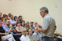 O secretário da Agricultura e do Abastecimento, Norberto Ortigara (foto), deu posse nesta terça-feira (8) à nova diretoria da Agência de Defesa Agropecuária do Paraná (Adapar). O médico veterinário Otamir Cesar Martins assumiu a presidência, em substituição ao também veterinário Inácio Afonso Kroetz que dirigiu a empresa desde 2011, quando foi criada. - Curitiba, 08/01/2019 - Foto: Divulgação SEAB