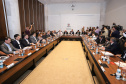 Governador Carlos Massa Ratinho Júnior durante reunião do secretariado. - Curitiba, 08/01/2019 - Foto: Rodrigo Félix Leal