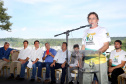 O governador Carlos Massa Ratinho Junior participou nesta quinta-feira (10), em Foz do Iguaçu, da solenidade em comemoração aos 80 anos do Parque Nacional do Iguaçu. Considerado uma das mais belas reservas ecológicas do mundo, o Parque Nacional do Iguaçu tem 225 mil hectares e é reconhecido pela Unesco como Patrimônio Natural da Humanidade. Foz do Iguaçu,10/01/2018 Foto:Jaelson Lucas / ANPr