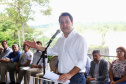 O governador Carlos Massa Ratinho Junior participou nesta quinta-feira (10), em Foz do Iguaçu, da solenidade em comemoração aos 80 anos do Parque Nacional do Iguaçu. Considerado uma das mais belas reservas ecológicas do mundo, o Parque Nacional do Iguaçu tem 225 mil hectares e é reconhecido pela Unesco como Patrimônio Natural da Humanidade. Foz do Iguaçu,10/01/2018 Foto:Jaelson Lucas / ANPr