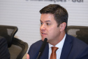 Governador Carlos Massa Ratinho Júnior, durante reunião com a equipe de governo. Na foto, secretário chefe da Casa Civil, Guto Silva. Curitiba, 15/01/2019 - Foto: Rodrigo Felix Leal/ANPr
