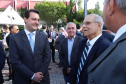 Governador Carlos Massa Ratinho Junior participa da solenidade de posse do presidente da Copel, Daniel Pimentel Slaviero. - Curitiba, 16/01/2019 - Foto: Rodrigo Félix Leal