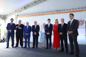 Governador Carlos Massa Ratinho Junior participa da solenidade de posse do presidente da Copel, Daniel Pimentel Slaviero. - Curitiba, 16/01/2019 - Foto: Rodrigo Félix Leal
