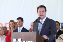 Governador Carlos Massa Ratinho Junior participa da solenidade de posse do presidente da Copel, Daniel Pimentel Slaviero. - Curitiba, 16/01/2019 - Foto: Rodrigo Félix Leal
