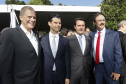 O governador Carlos Massa Ratinho Junior, participou da solenidade de posse do presidente da Copel, Daniel Pimentel Slaviero. Curitiba, 16-01-19. - Foto: Arnaldo Alves / ANPr.
