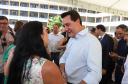 O governador Carlos Massa Ratinho Junior, acompanhou a apresentação das diretrizes de trabalho da nova gestão para a Educação, em encontro com o secretário Renato Feder e funcionários da Secretaria de Educação e do Esporte.Curitiba, 17-01-19.Foto: Foto: Rodrigo Félix Leal