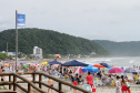 Boletim do IAP apontaapenas Ponta da Pita comolocal impróprio para banho -  Foto:Divulgação IAP                               
