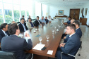 O governador Carlos Massa Ratinho Junior se reuniu nesta segunda-feira (21) com deputados estaduais e confirmou sua disposição ao trabalho conjunto com a Assembleia Legislativa. - Curitiba, 21/01/2019 - Foto: Rodrigo Félix Leal