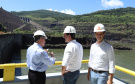 Governador Carlos Massa Ratinho Junior, acompanhado do presidente da Copel, Daniel Pimentel, visita a Usina Governador Bento Munhoz da Rocha Netto (Foz do Areia), no município de Pinhão - Pinhão, 22/01/2019 - Foto: Rodrigo Félix Leal