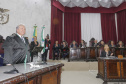 O governador Carlos Massa Ratinho Junior participa da posse de Nestor Baptista na Presidência do Tribunal de Contas do Estado do Paraná. - Curitiba, 23-01-19Foto: Arnaldo Alves / ANPr.