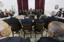 O governador Carlos Massa Ratinho Junior participa da posse de Nestor Baptista na Presidência do Tribunal de Contas do Estado do Paraná. - Curitiba, 23-01-19Foto: Arnaldo Alves / ANPr.