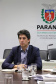 O Governo do Estado trabalha na conclusão do Programa de Modernização dos Processos de Licenciamento, Outorga, Fiscalização e Monitoramento Ambiental, que tem recursos do Banco Mundial. Nesta sexta-feira (25) o secretário Planejamento e Projetos Estruturantes, Valdemar Bernardo Jorge, se reuniu com o secretário interino de Desenvolvimento Ambiental e Turismo, Everton Souza, para discutir o cronograma de implantação do novo programa. Foto: Divulgação/ANPr