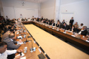 Governador Carlos Massa Ratinho Junior durante reunião com a equipe de governo. Curitiba,29/01/2019 - Foto: Rodrigo Felix Leal/ANPr