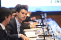 Governador Carlos Massa Ratinho Junior durante reunião com a equipe de governo. Curitiba,29/01/2019 - Foto: Rodrigo Felix Leal/ANPr