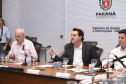 Governador Carlos Massa Ratinho Junior durante reunião com a equipe de governo. Curitiba,29/01/2019 - Foto: Rodrigo Felix Leal/ANPr