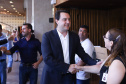 Governador Carlos Massa Ratinho Junior participa da abertura do Seminário Aprendizagem em Foco. Curitiba, 29/01/2019. Foto: Rodrigo Félix Leal/ANPr