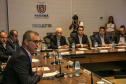 As futuras campanhas que o Governo do Paraná vai realizar para fortalecer o turismo do Paraná foram apresentadas nesta terça-feira (29) na reunião do governador Carlos Massa Ratinho Junior com o secretariado. Na foto, o secretário de Estado da Comunicação e da Cultura, Hudson José. - Curitiba,29/01/2019 - Foto: Maurílio Cheli/ANPr