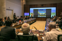 As futuras campanhas que o Governo do Paraná vai realizar para fortalecer o turismo do Paraná foram apresentadas nesta terça-feira (29) na reunião do governador Carlos Massa Ratinho Junior com o secretariado. Curitiba,29/01/2019 - Foto: Maurílio Cheli/ANPr. Curitiba,29/01/2019 - Foto: Maurílio Cheli/ANPr