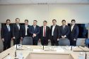 Ministro da Infraestrutura, Tarcísio Gomes de Freitas, recebe o Governador do Estado do Paraná, Carlos Massa Ratinho Júnior - 30/01/2019 - Foto: Alberto Ruy/MInfra