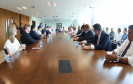 O Governador do Estado, Carlos Massa Ratinho Junior, assina o decreto que transfere a sede do governo para Cascavel, durante o Show Rural.
Curitiba,31/01/2019. Foto:Rodrigo Felix Leal/ANPr