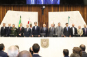 O governador Carlos Massa Ratinho Junior participou nesta sexta-feira (01) da solenidade de posse dos 54 deputados estaduais na Assembleia Legislativa do Paraná. - Curitiba, 01/02/2019 - Foto: Rodrigo Félix Leal/ANPr