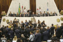 Governador Carlos Massa Ratinho Junior participa, na Assembleia Legislativa do Estado Paraná da abertura dos trabalhos legislativos de 2019. - Curitiba, 01/02/2019 - Foto: Arnaldo Alves/ANPr
