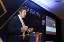 O governador Carlos Massa Ratinho Junior sanciona durante o evento Paraná Day, a lei do Programa de Parcerias do Paraná. Na foto, Rafael Fornanetti, da XP Investimentos - Curitiba, 05/02/2019 - Foto: Rodrigo Félix Leal