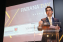 Secretário de Planejamento, Valdemar Jorge, durante apresentação no evento Paraná Day. - Curitiba, 05/02/2019 - Foto: José Fernando Ogura/ANPr