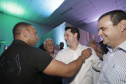 O governador Carlos Massa Ratinho Junior, participa do lançamento da 45ª Exposição Agropecuária, Industrial e Comercial de Umuarama. Presentes no evento: prefeito de Umuarama, Celso Luiz Pozzobom; presidente da Sociedade Rural, Milton Gaiari; secretário do Meio Ambiente, Márcio Nunes; secretário da Infraestrutura e Logística, Sandro Alex, deputados e demais autoridades - Umuarama, 05/02/2019 - Foto: Arnaldo Alves/ANPr