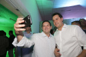 O governador Carlos Massa Ratinho Junior, participa do lançamento da 45ª Exposição Agropecuária, Industrial e Comercial de Umuarama. Presentes no evento: prefeito de Umuarama, Celso Luiz Pozzobom; presidente da Sociedade Rural, Milton Gaiari; secretário do Meio Ambiente, Márcio Nunes; secretário da Infraestrutura e Logística, Sandro Alex, deputados e demais autoridades - Umuarama, 05/02/2019 - Foto: Arnaldo Alves/ANPr