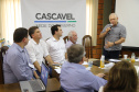 Governador Carlos Massa Ratinho Júnior coordena reunião do secretariado durante o Show Rural - Cascavel, 07/02/2019 - Foto: José Fernando Ogura/ANPr