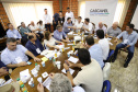 Governador Carlos Massa Ratinho Júnior coordena reunião do secretariado durante o Show Rural - Cascavel, 07/02/2019 - Foto: José Fernando Ogura/ANPr