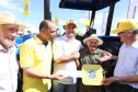 O governador Carlos Massa Ratinho Júnior entregou nesta quinta-feira (7), durante o Show Rural, em Cascavel, três tratores agrícolas para produtores do município de Catanduvas. - Cascavel, 07/02/2019 - Foto: Rodrigo Félix Leal/ANPr