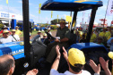 O governador Carlos Massa Ratinho Júnior entregou nesta quinta-feira (7), durante o Show Rural, em Cascavel, três tratores agrícolas para produtores do município de Catanduvas. - Cascavel, 07/02/2019 - Foto: Rodrigo Félix Leal/ANPr