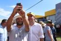O governador Carlos Massa Ratinho Júnior entregou nesta quinta-feira (7), durante o Show Rural, em Cascavel, três tratores agrícolas para produtores do município de Catanduvas. - Cascavel, 07/02/2019 - Foto: Rodrigo Félix Leal/ANPr