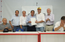 O governador Carlos Massa Ratinho Junior afirmou nesta quinta-feira (07), em Cascavel, que vai editar um decreto regulamentando a aplicação da lei que estabelece a perenidade da Tarifa Rural Noturna de energia. - Cascavel, 07/02/2019 - Foto: Rodrigo Félix Leal