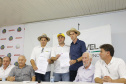 O governador Carlos Massa Ratinho Junior afirmou nesta quinta-feira (07), em Cascavel, que vai editar um decreto regulamentando a aplicação da lei que estabelece a perenidade da Tarifa Rural Noturna de energia. - Cascavel, 07/02/2019 - Foto: Arnaldo Alves/ANPr