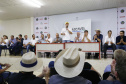 O governador Carlos Massa Ratinho Junior afirmou nesta quinta-feira (07), em Cascavel, que vai editar um decreto regulamentando a aplicação da lei que estabelece a perenidade da Tarifa Rural Noturna de energia. - Cascavel, 07/02/2019 - Foto: Arnaldo Alves/ANPr