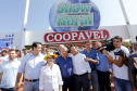 O governador Carlos Massa Ratinho Junior recebe a ministra da Agricultura, Pecuária e Abastecimento, Tereza Cristina, no Show Rural Coopavel. - Cascavel, 08/02/2019 - Foto: Arnaldo Alves/ANPr