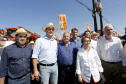 O governador Carlos Massa Ratinho Junior recebe a ministra da Agricultura, Pecuária e Abastecimento, Tereza Cristina, no Show Rural Coopavel. - Cascavel, 08/02/2019 - Foto: Arnaldo Alves/ANPr